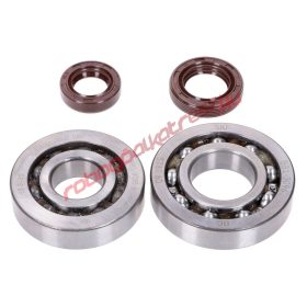   Naraku főtengely csapágy szett, SKF C3 Fém/FKM Premium, Kymco, SYM fekvő