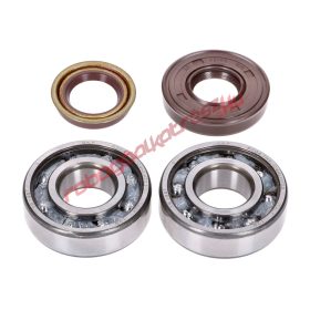   Naraku főtengely csapágy szett, SKF C4 TN9/FKM Premium, Minarelli 