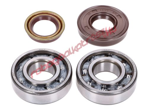 Naraku főtengely csapágy szett, SKF C4 TN9/FKM Premium, Minarelli 