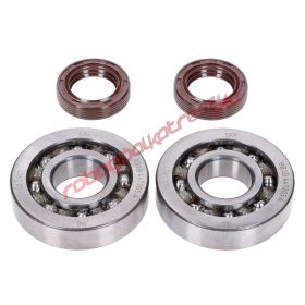   Naraku főtengely csapágy szett, SKF C4 TN9/FKM Premium, Peugeot fekvő