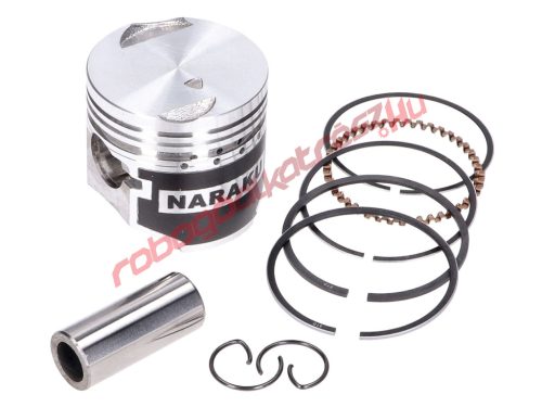 Naraku dugattyú szett, V.2, 50cc, 39.00mm, 13mm, Piaggio 4T 2 szelepes