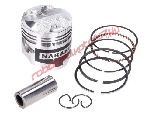 Naraku dugattyú szett, V.2, 50cc, 39.00mm, Piaggio 4T 4 szelepes