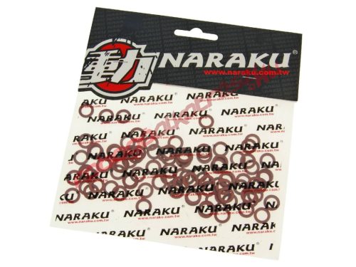Naraku tömítő gyűrűk, 6x10x1mm 100 db