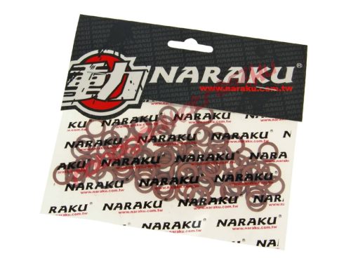 Naraku tömítő gyűrűk, 8x12x1mm 100 db