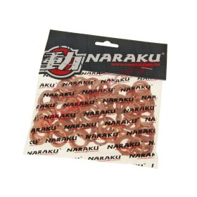 Naraku tömítő alátét, Réz, 14x20x1.5mm 100 db