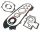 engine gasket set for Aprilia SR50 DiTech 2000-2003, SR50 R Factory Aprilia