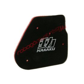   Naraku légszűrő szivacs, Dupla rétegű, CPI, Keeway, 1E40QMB 50cc