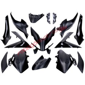   Naraku idom szett, Matt fekete, 15 darabos, Yamaha T-Max 560 2022-2024