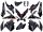 Naraku idom szett, Matt fekete, 15 darabos, Yamaha T-Max 560 2022-2024