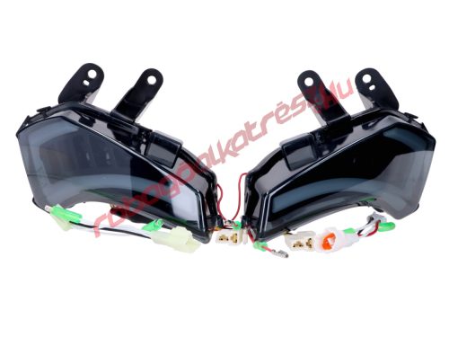 Turn signal set Naraku front smoked for Yamaha T-Max 530 2012-2016