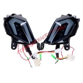   Naraku index szett, Hátsó, Füst színű, Yamaha T-Max 530 2012-2016