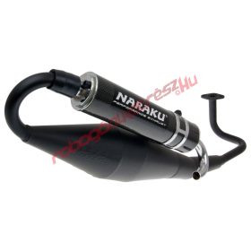 Naraku kipufogó, Crossover, Fekete karbon, 50cc 4T