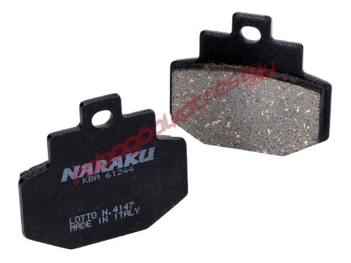 Naraku fékbetét, Organikus, Benelli, Gilera DNA 125-180, Runner 125-200, Piaggio, Vespa GT/GTS/GTV