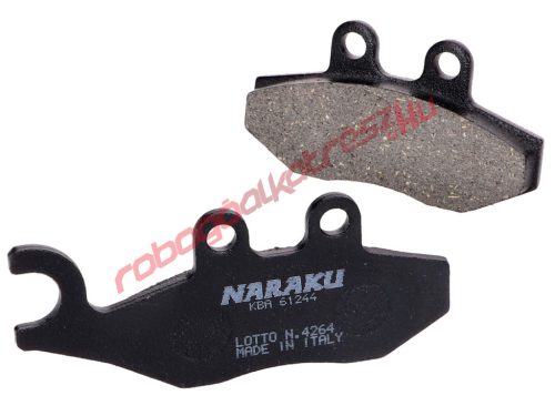 Naraku fékbetét, Organikus, Piaggio X7, X9, X-Evo, MP3, Vespa 946, GTS, GTV