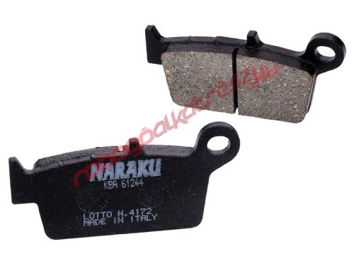 Naraku fékbetét, Organikus, Kymco Fever ZXI, ZXII, KB50, Top Boy, Honda Lead, Shadow