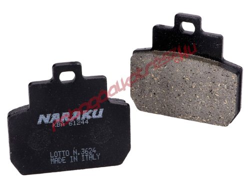 Naraku fékbetét, Organikus, Gilera RC 500i, Piaggio MP3, X8, X9, Vespa GTV