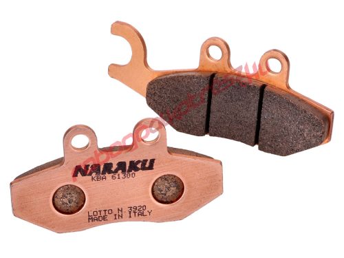 Naraku fékbetét, Szinter,  Aprilia, Derbi, Gilera, Piaggio, Vespa