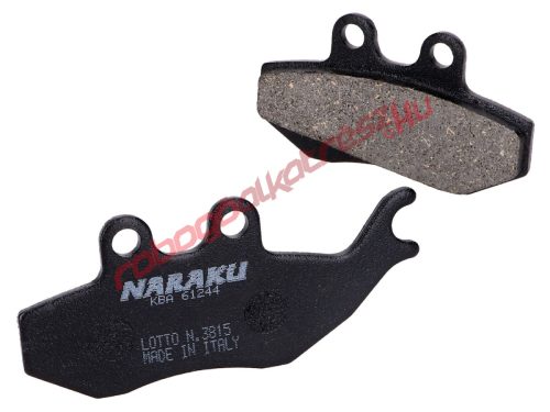Naraku fékbetét, Organikus, Aprilia, Gilera, MBK, Yamaha