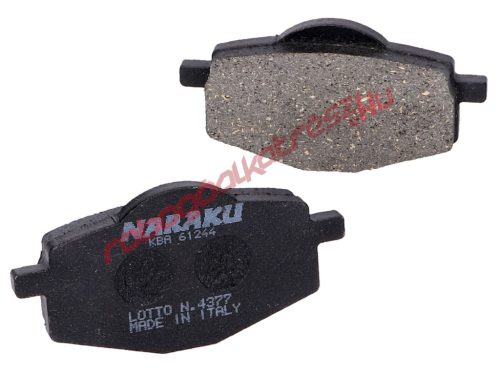 Naraku fékbetét, Organikus, Yamaha Cygnus, TZR, MBK Flame, X-Power