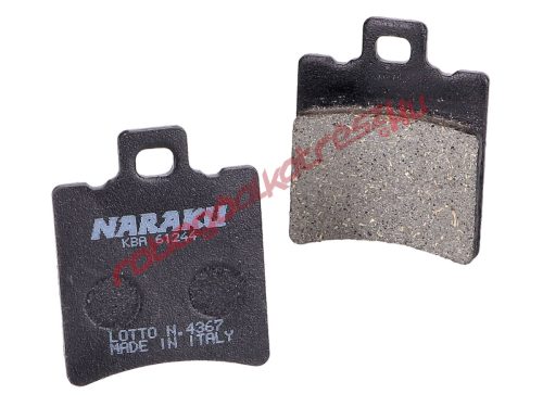 Naraku fékbetét, Organikus, Aprilia, Malaguti, MBK, Piaggio, Yamaha