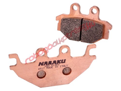 Naraku fékbetét, Szinter, Kymco KXR, MXU, Maxxer, SYM Quad Lander, Yamaha MT, YZF-R