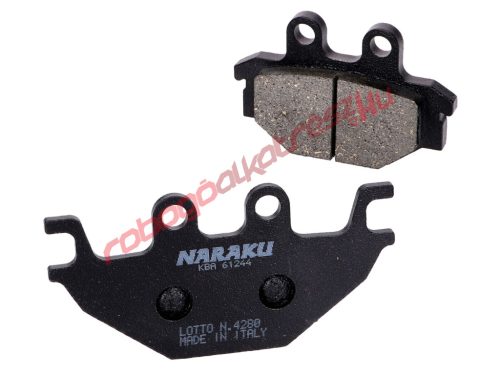 Naraku fékbetét, Organikus, Kymco KXR, MXU, Maxxer, SYM Quad Lander, Yamaha MT, YZF-R