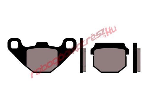 Naraku fékbetét, Organikus, Aprilia, Hyosung, Peugeot, Derbi, Piaggio, TGB