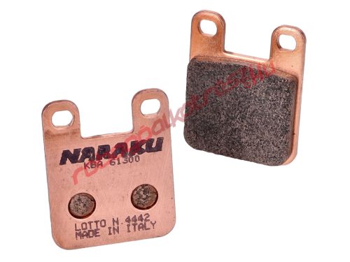 brake pads Naraku sintered for Derbi, Gilera, Italjet, Peugeot