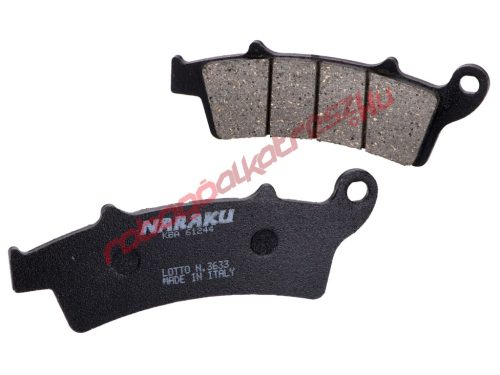 Naraku fékbetét, Organikus, Aprilia, Kymco People GT, Malaguti, Piaggio