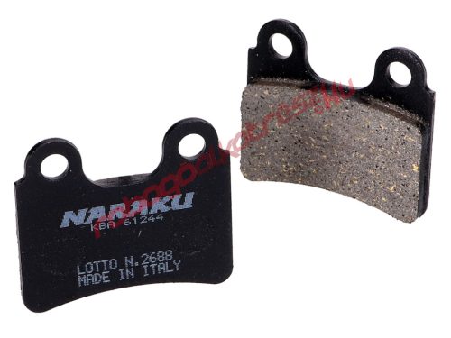Naraku fékbetét, Organikus, Italjet Jet-Set, Peugeot Elystar, Yamaha DT