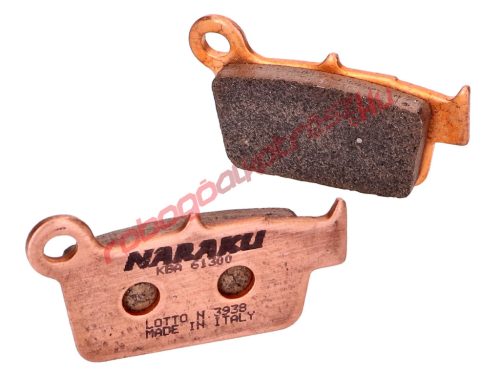 Naraku fékbetét, Szinter, Aprilia MXV, SXV, Sherco, Suzuki RM-Z, TM, Yamaha YZ, WR