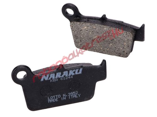 Naraku fékbetét, Organikus, Aprilia MXV, SXV, Fantic, GasGas, Sherco, Suzuki RM-Z, Yamaha YZ