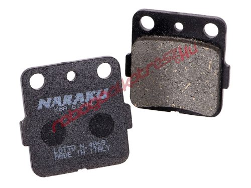 Naraku fékbetét, Organikus, Honda TRX 250-500, Yamaha YFM 125, Arctic Cat 400 DVX
