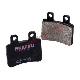   Naraku fékbetét, Organikus, Beta R, Derbi Senda, Italjet Jet Set, MBK X-Limit, Peugeot Elystar, Rieju RS2, Yamaha DT