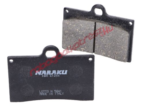 Naraku fékbetét, Organikus, Aprilia RS 50 14-16, RS4 125, Cagiva Mito 125, Derbi GPR 50 2T/125 4T