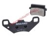 Naraku fékbetét, Organikus, Peugeot XR7/ XP7 50 2T, Motorhispania 10 SM, TGB Blade 425/ 500/ 600/ 1000
