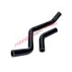 Naraku Black Silicone Radiator Hose Set for Aprilia, Derbi, Gilera