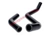 Naraku Black Silicone Radiator Hose Set for Aprilia, Derbi, Gilera