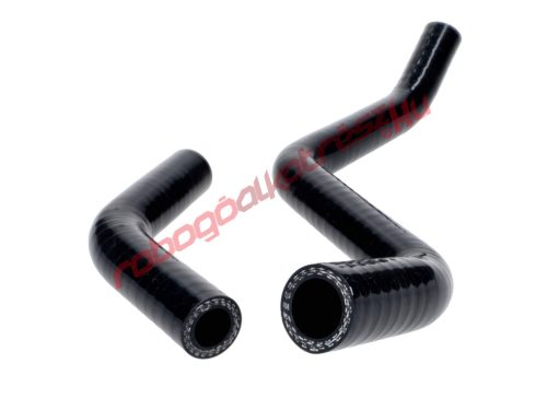 Naraku Black Silicone Radiator Hose Set for Aprilia, Derbi, Gilera