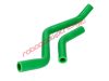 Naraku Green Silicone Radiator Hose Set for Aprilia, Derbi, Gilera
