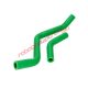 Naraku Green Silicone Radiator Hose Set for Aprilia, Derbi, Gilera