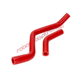   Naraku Silicone Radiator Hose Set (Red) for Aprilia, Derbi, Gilera