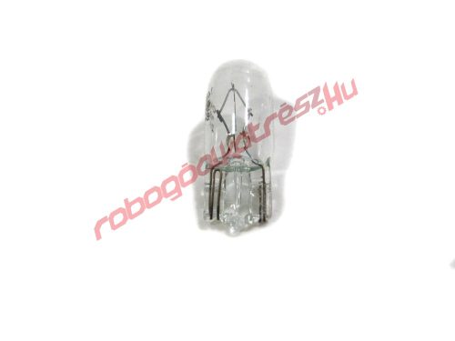 Okyami betűzős üveg izzó, 12V 5W (T10)